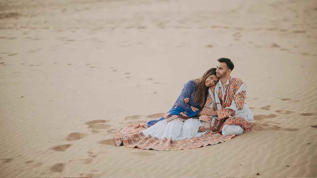 Pre wedding shoot in Jaisalmer