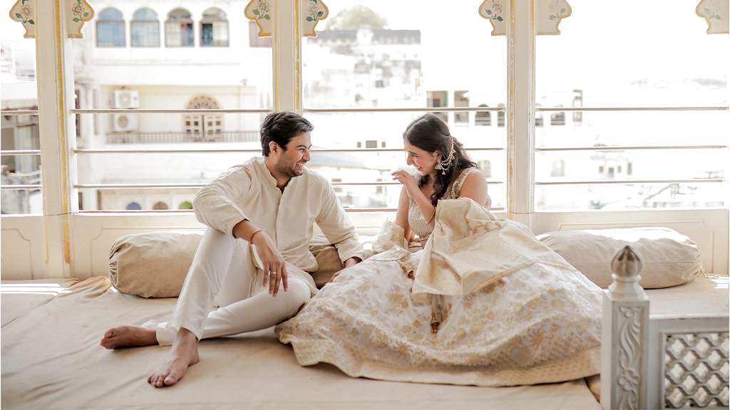 Jagat Niwas pre wedding shoot location Udaipur